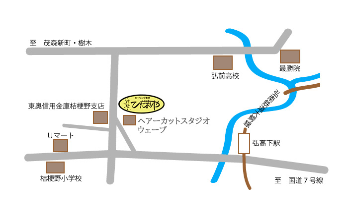 整体ひだまりやの地図